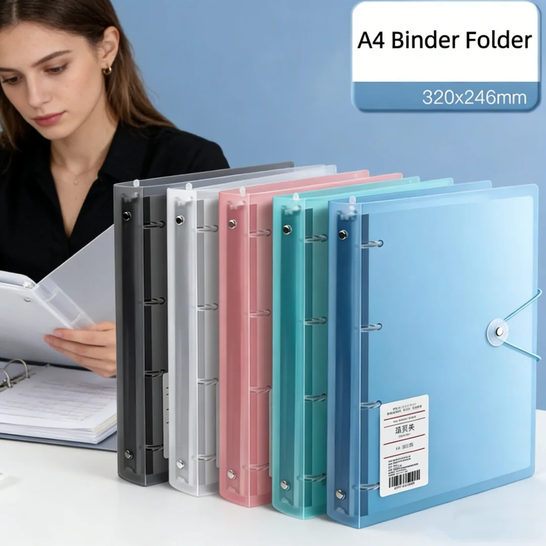 Binder Clip Assorted - A4 Dosya Klasörleri, D Tipi, 4