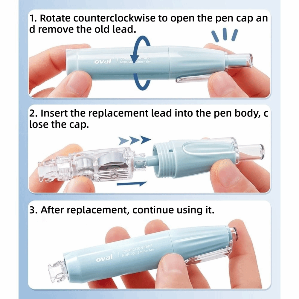 Çok fonksiyonlu 360 °   Döndür - Correction Tape Roller incelemesi ve fiyatı